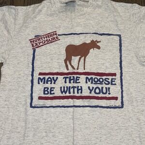 Vintage Northern Exposure Promo T Shirt Made in USA Medium TV 1991